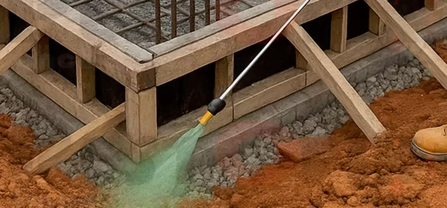 Foundation Slab Termite Treatment in Kuna