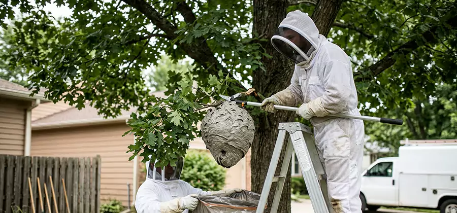 Wasp Nest in Tree Removal Kuna